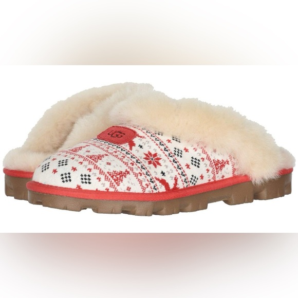 UGG Women's Zappos 20th Holiday Sweater Slipper - Picture 1 of 12